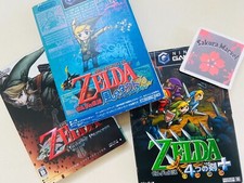 Nintendo Gamecube The Legend of Zelda Wind Waker Twilight Princess Four Swords