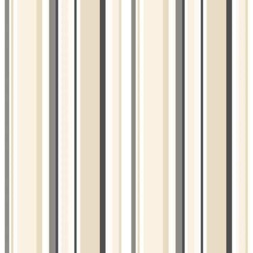 ST36910 - Simply Stripes 3 Random stripes Black Tan Galerie Wallpaper - Zdjęcie 1 z 2