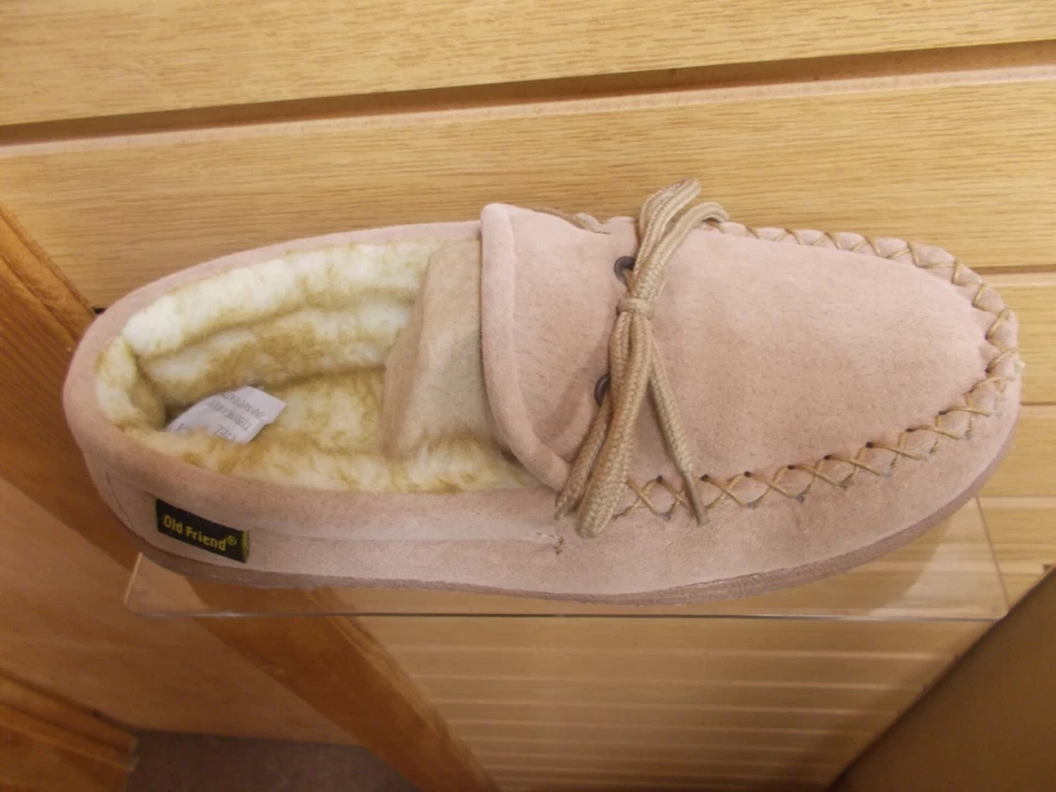 OLD FRIEND MUJER KENTUCKY POLAR FORRADO ZAPATILLA MOCASÍN CASTAÑO TOSTADO MEDIANO  Foto 4 de 4