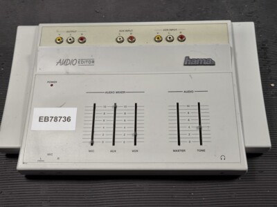 Hama Audio-Editor Modell 42534 - Gebraucht, Voll Funktionsfähig