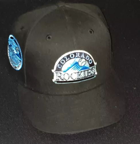 1/8 New Era Hat Club Exclusive Colorado Rockies Black Icy
