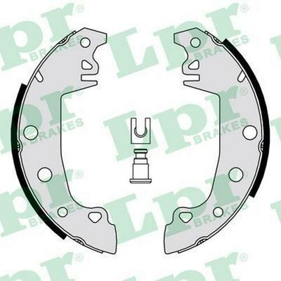 LPR 05890 Bremsbackensatz Trommelbremse 228.6mm für RENAULT ESPACE II (J/S63) 12