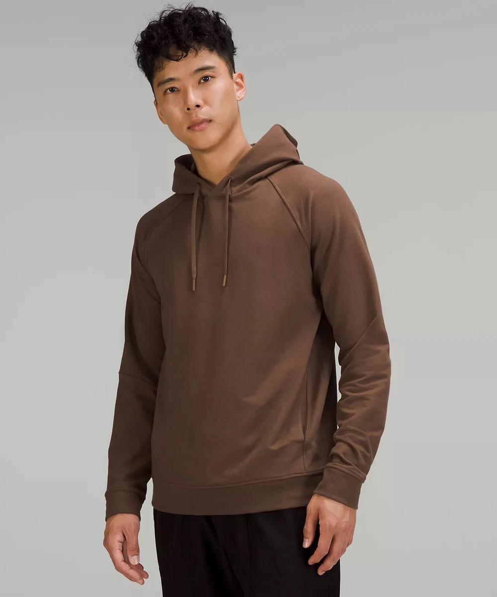 NWT Lululemon Men City Sweat Pullover Hoodie Dark Mocha Brown DMOC Size XL