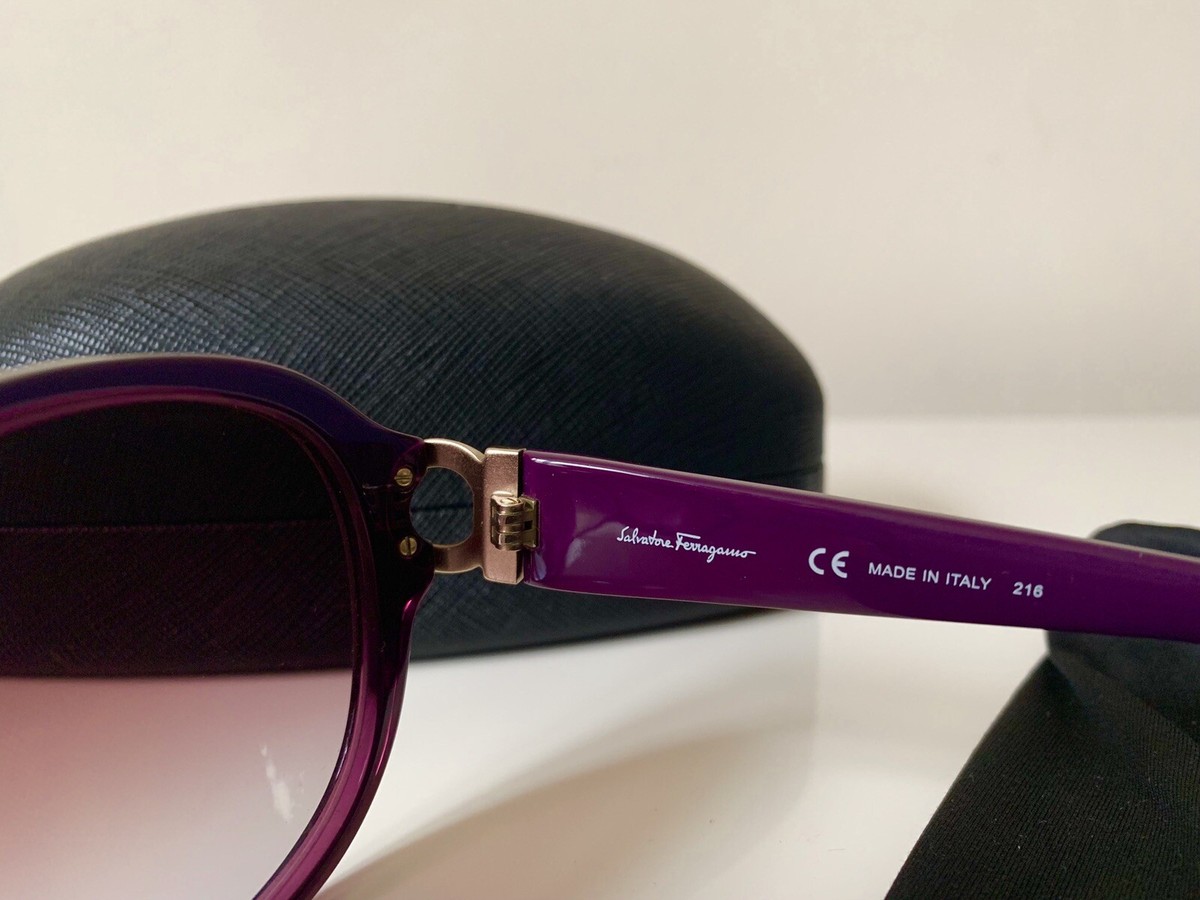 Salvatore Ferragamo Women Sunglass Violet/Purple | eBay display picture 1