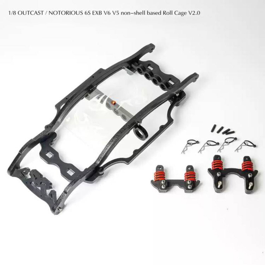 RC Car Body Frame Roll Cage for ARRMA 1/8 OUTCAST 6S / NOTORIOUS