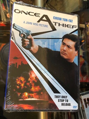 Once a Thief (DVD) Hsiang-fei Wu, Chen Ng Yu, John Woo, Yun-Fat Chow, BRAND NEW!