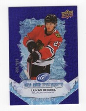 2022-2023 UPPER DECK ICE HOCKEY SUB ZERO ROOKIE LUKAS REICHEL BLACKHAWKS 460/999