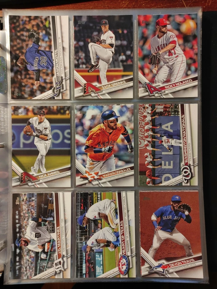 2017 Topps base set 501-700 Pick from drop down - Image 3 of 4