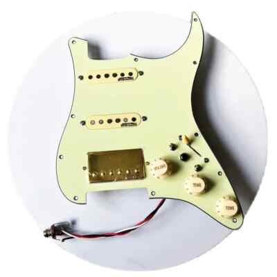 HSS Upgraded Guitar Pickguard Multi-function Wilkinson Alnico 5 Humbucker Pickup