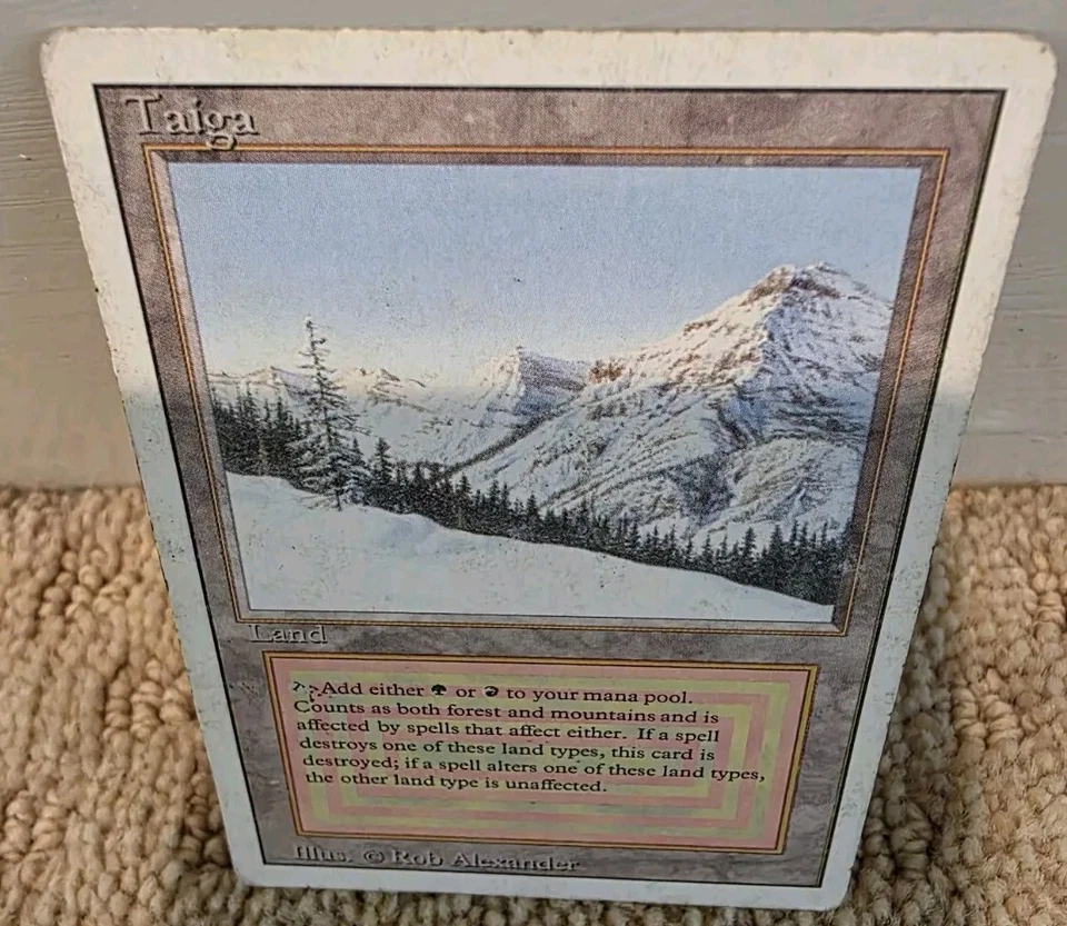 Taiga Revised Edition - Heavily Played - MTG Magic Card - Image 2 of 4