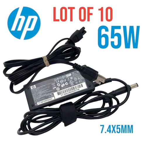 Lot 10 65W HP Laptop Charger AC Power Adapter 756413002 693711001 19