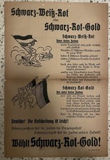 Plakat Reichsbanner Schwarz