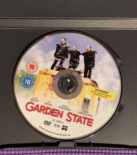 GARDEN STATE DVD REGION 2 Zach Braff Natalie Portman - Picture 3 of 3