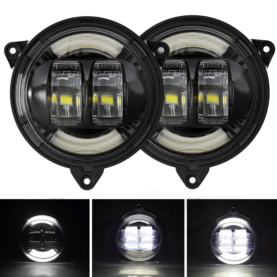 UTV LED 车头灯组件适用于 Can Am Outlander Max 1000R 650 850 2018-2022 — 第 2/4 张图片