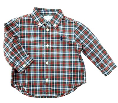 baby boy tartan shirt
