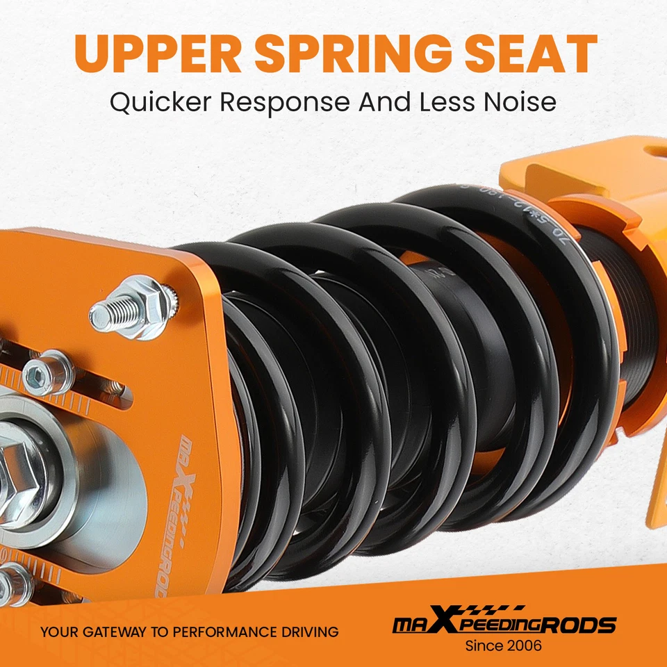 Kit Coilover MaXpeedingrods con ajuste de 24 vías Amortiguación para Toyota Corolla 1988-2002 Foto 2 de 4