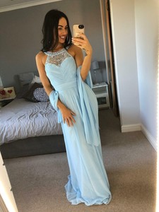 maxi dress with scarf