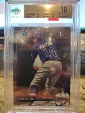 KEVIN MAITAN 2017 Bowman Chrome 1st Bowman BGS 10 PRISTINE! RC!