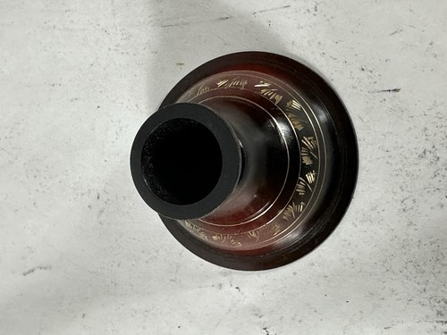 Copper & Brass Handcrafted Islamic Lacquer Painted Hookah Pot With Pipe - Picture 11 of 13