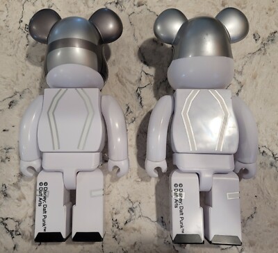 Daft Punk Tron Legacy 400% Bearbrick Set Disney Thomas Daft Punk Tron Legacy 400% Bearbrick Set Disney Thomas