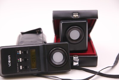 MINOLTA COLORMETER II + FLASH COLOR RECEPTOR - SHC Art.764117x | eBay