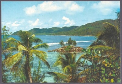 Seychelles Mahe - Anse Royale, Coast View, Palm Trees - Untraveled Postcard