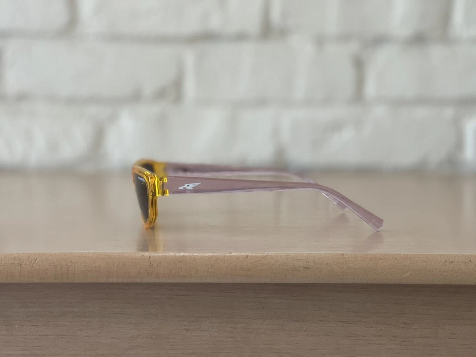 Gafas de sol Arnette Lost Boy 4260-2625/87 púrpura naranja lentes negras 55-17 3N nuevas Foto 4 de 4