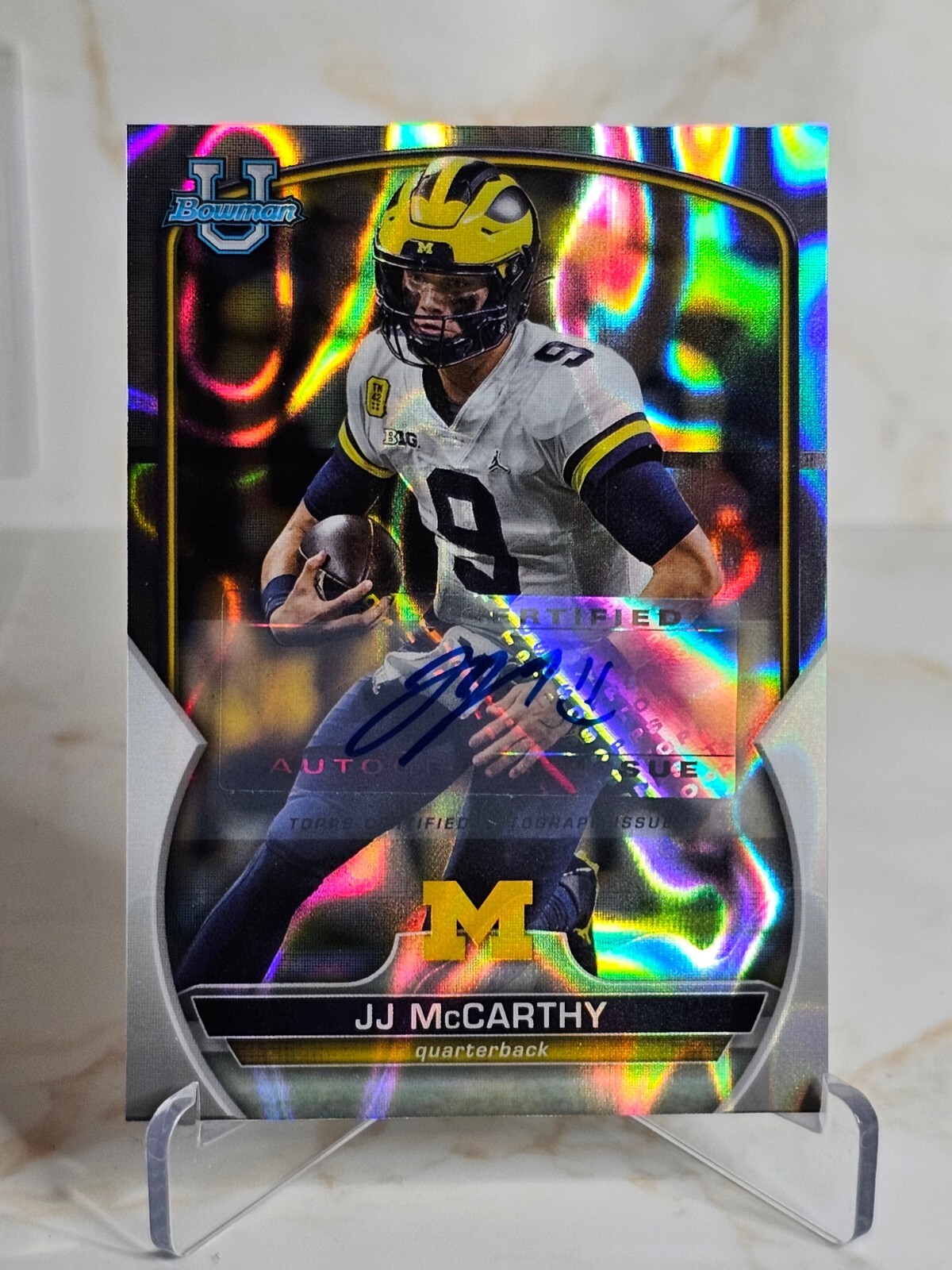 2022 Bowman U JJ McCarthy Crd#48 194/199 Auto