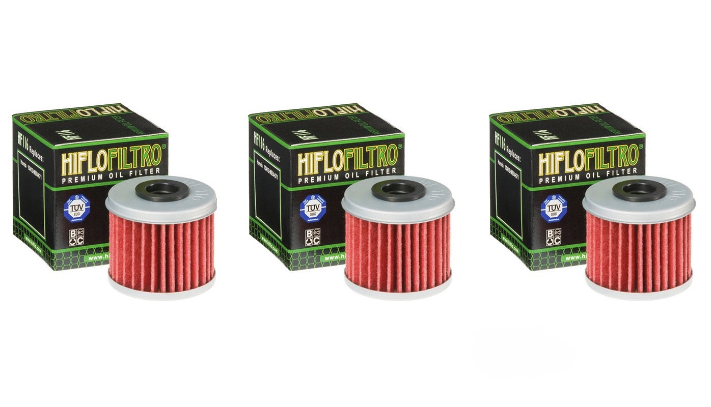 Honda CRF450RX CRF450L HiFlo Oil Filter HF116 CRF 450RX 450L Pack of