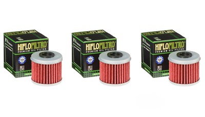 Honda CRF250X HiFlo Oil Filter HF116 CRF 250X Genuine HifloFiltro - Pack of 3
