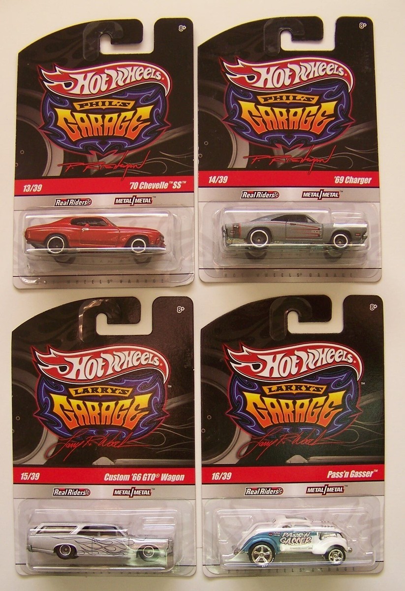 ミニカー HotWheels Wayne's GARAGE Hot Wheels Garage Larry's Wayne's Phil's Complete set of 39