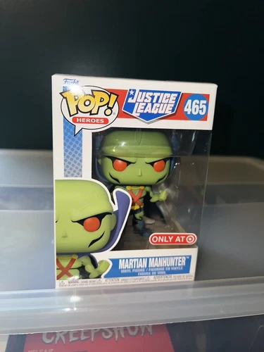 Funko Pop! Vinyl: DC Comics - Martian Manhunter - Target (T) (Exclusive) #465