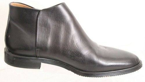 Everlane Italy Shoes Leather Slip-On Black Dress Ankle Bootie boots Women's 7 - Picture 4 of 9