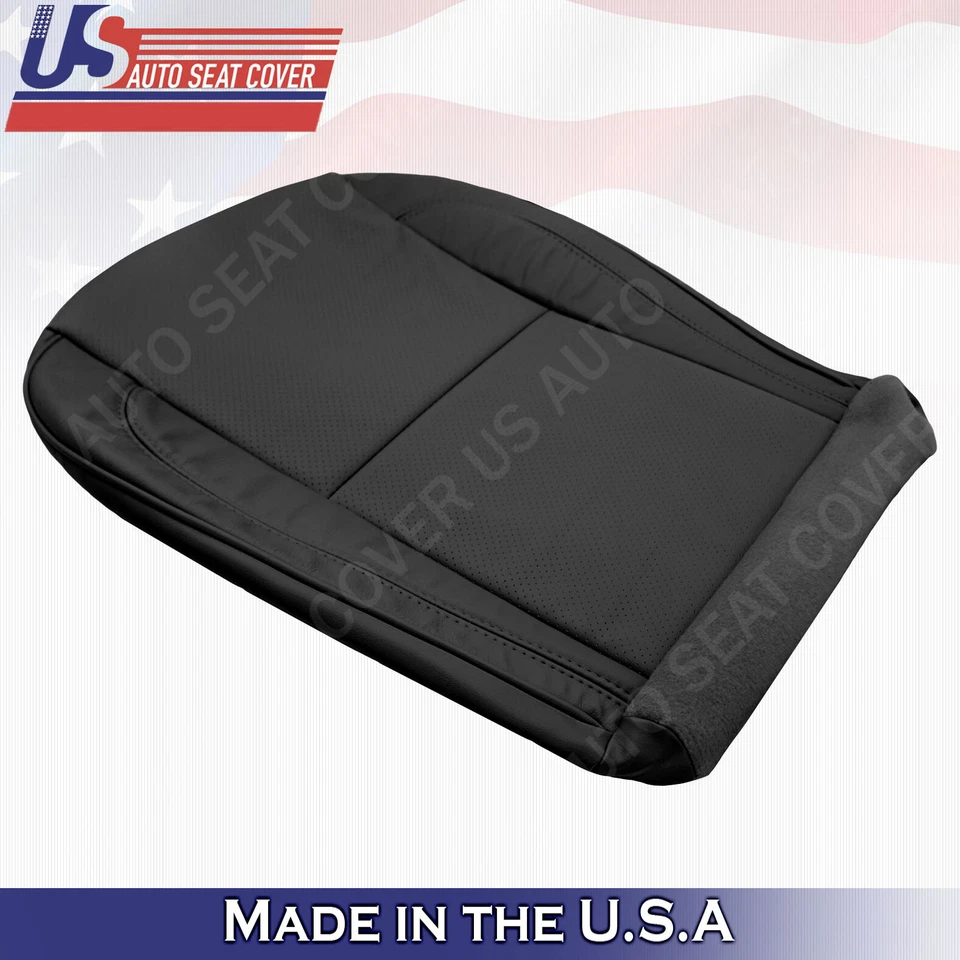Fits For 1998-2005 Lexus GS300 GS400 GS430 Bottoms Perforated Leather Cover Blk - Image 4 of 4