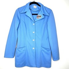 Vintage Lady Unitog COOP Uniform 4 Button Jacket USA Made Pockets Union Workwear