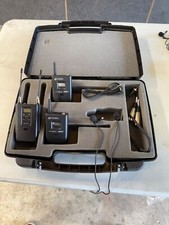 Azden 330UPR Dual-Channel Wireless System Microphones, Receiver, and Transmitter