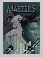 BERNIE WILLIAMS 1997 TOPPS FINEST MASTERS SILVER UNCOMMON REFRACTOR #107 YANKEES