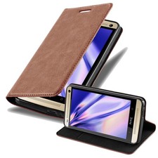 Custodia per HTC ONE M7 Portafoglio Cover Ecopelle Magnetica Libro