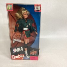Muñeca Barbie Seattle Sonics Baloncesto 1998 Mattel # 20718 Nuevo de Lote Antiguo Equipo NBA Uniforme