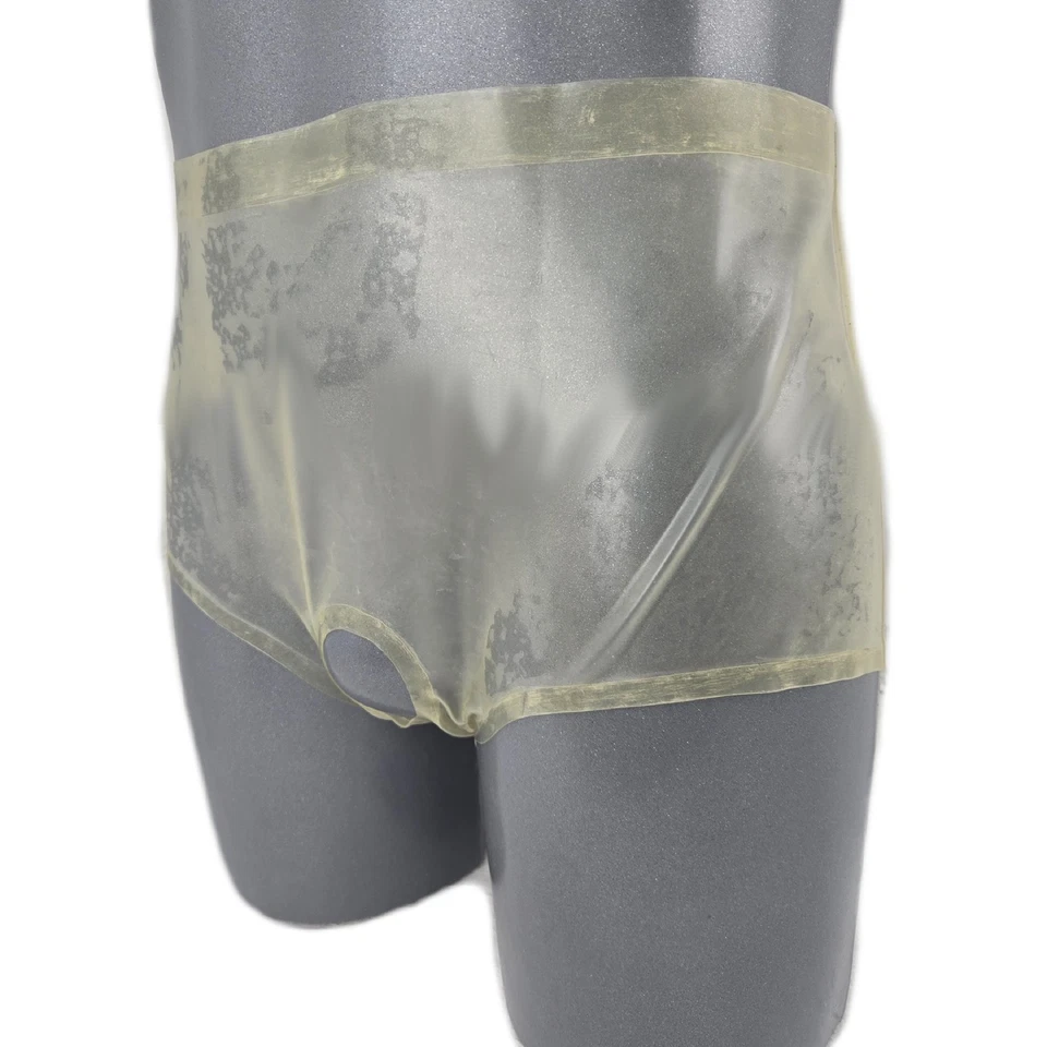 Latex Slip ouvert transparent (XL) - Bild 4 von 4