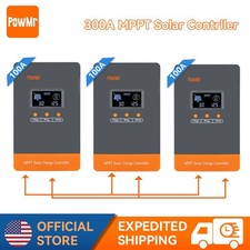 100-300A MPPT Solar Charge Controller 12V 24V 36V 48V Auto PV Max 160V Parallel