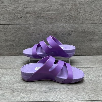 FitFlop Superjelly Twist Damen-Sandalen Schieberegler Microwobbleboard UK 7