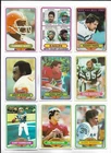 1980 Topps Football:Lot of 9 different