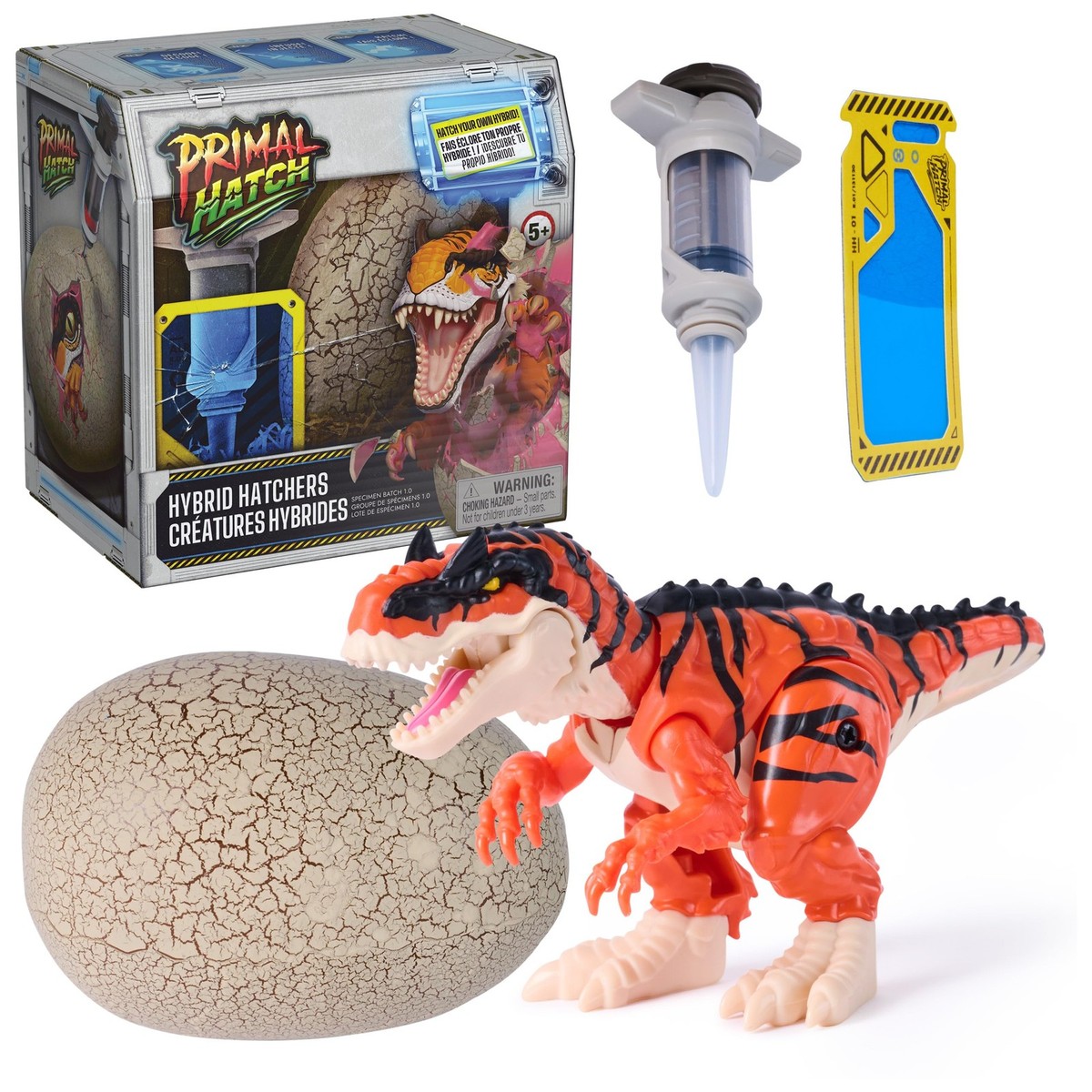 Primal Hatch Hybrid Hatchers Toy Dinosaur & Egg, Mystery Mini Dino