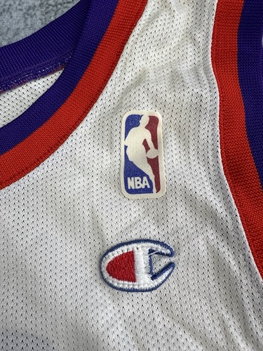 Charles Barkley Phoenix Suns Home Jersey Champion NBA Size S Made In USA - Picture 6 of 11