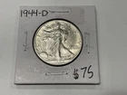 1944-D Walking Liberty SILVER Half Dollar Walker UNCIRCULATED UNC AU NICE!