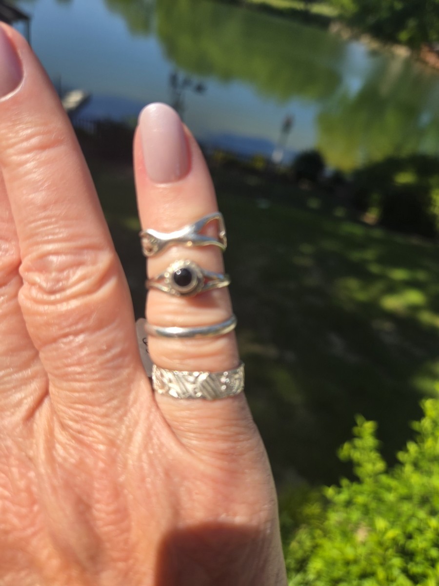 4 Sterling Silver Rings Various Sizes $49.95 View 6