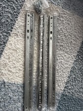 Replacement Metal Drawer Runner Parts  37cms 370mm Long Set 3 Pairs