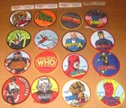 Lot of 16 Vintage 1984-85 Marvel Comics 4" Sew on Patches - X-MEN, DR. WHO, WASP