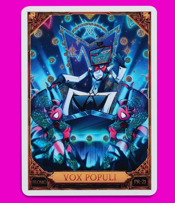 Hazbin Hotel Trading Card - Vox Populi Promo Pr-21 - SEALED - IN